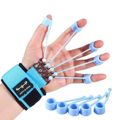 Silicone Finger Trainer Guitar Finger Stretcher Hand Exercise Trainer Lightweight Silicone Finger Grip Strength Trainer Finger