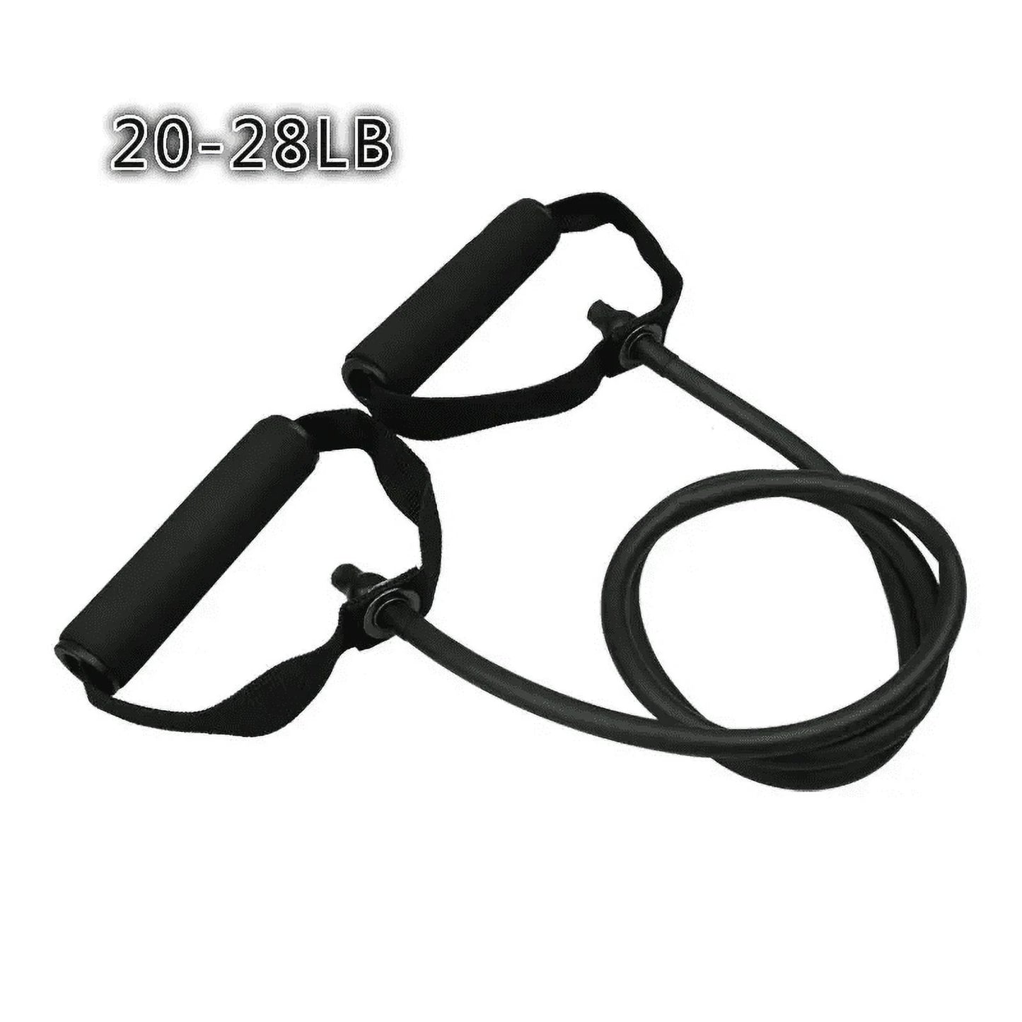 Resistance Bands, Heavy Resistance Level, Premium Durable Exercise Bands, Resistance Band with Handles, Black