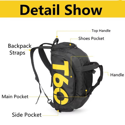 Gym Bag Waterproof Fitness Bag Sport Men Women Bag Outdoor Fitness Portable Gym Bags Ultralight Yoga Gym Sports Backpack